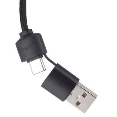 Logotrade business gift image of: Cable 4in1 with illuminated logo - LH-ZM02