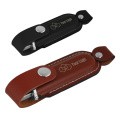 Leather USB stick, multi-colour
