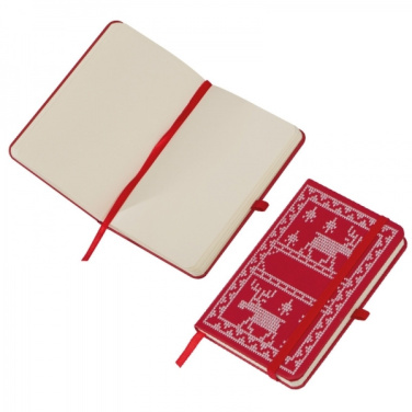 Logo trade corporate gifts picture of: A6 Notebook with Christmas design