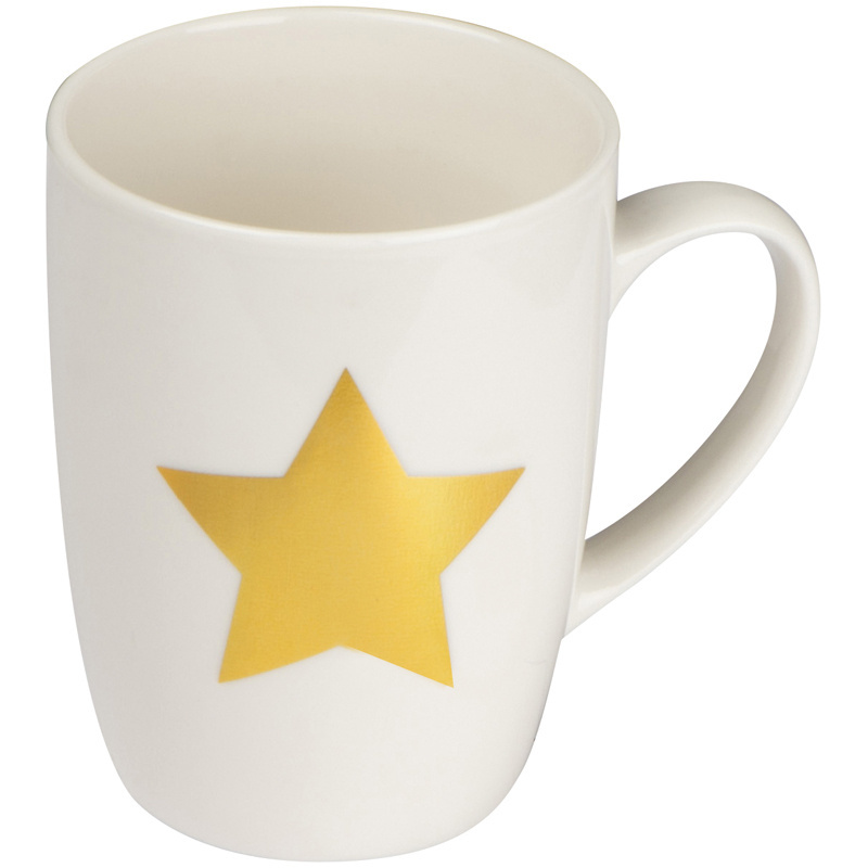Logotrade promotional giveaways photo of: Mug with star print 300 ml