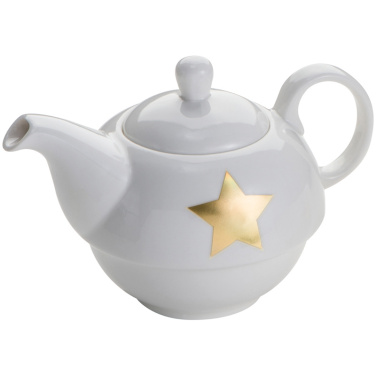 Logo trade promotional merchandise photo of: Porcelain tea set