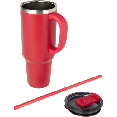 Logotrade corporate gift picture of: Sydney 1200 ml copper vacuum insulated tumbler with straw