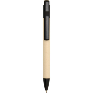 Logotrade promotional products photo of: Liliana sugarcane paper ballpoint pen (blue ink)