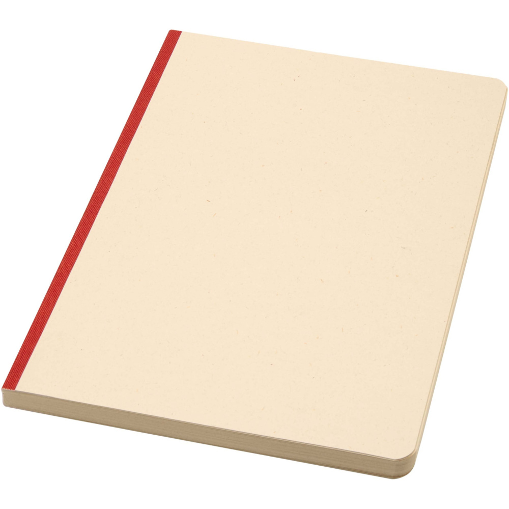 Logo trade corporate gift photo of: Liliana A5 sugarcane and RPET soft cover notebook