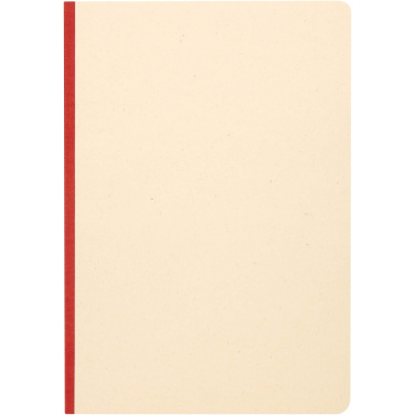 Logo trade business gifts image of: Liliana A5 sugarcane and RPET soft cover notebook
