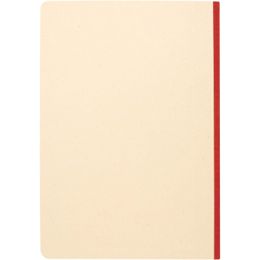 Logo trade promotional items image of: Liliana A5 sugarcane and RPET soft cover notebook