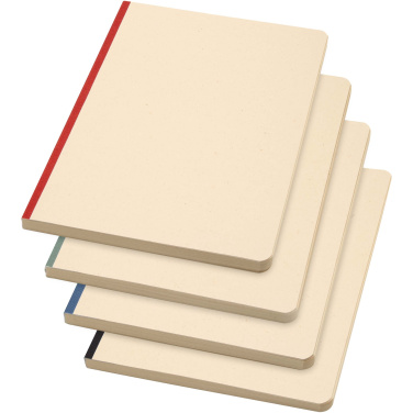 Logotrade promotional product image of: Liliana A5 sugarcane and RPET soft cover notebook
