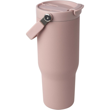 Logotrade promotional item image of: Bronx 900 ml RCS recycled stainless steel copper vacuum insulated tumbler with dual function lid