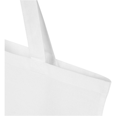 Logotrade promotional products photo of: Madras Blend 140 g/m² GRS recycled cotton tote bag 7L