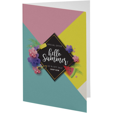 Logotrade promotional giveaways photo of: Herald A6 greeting card