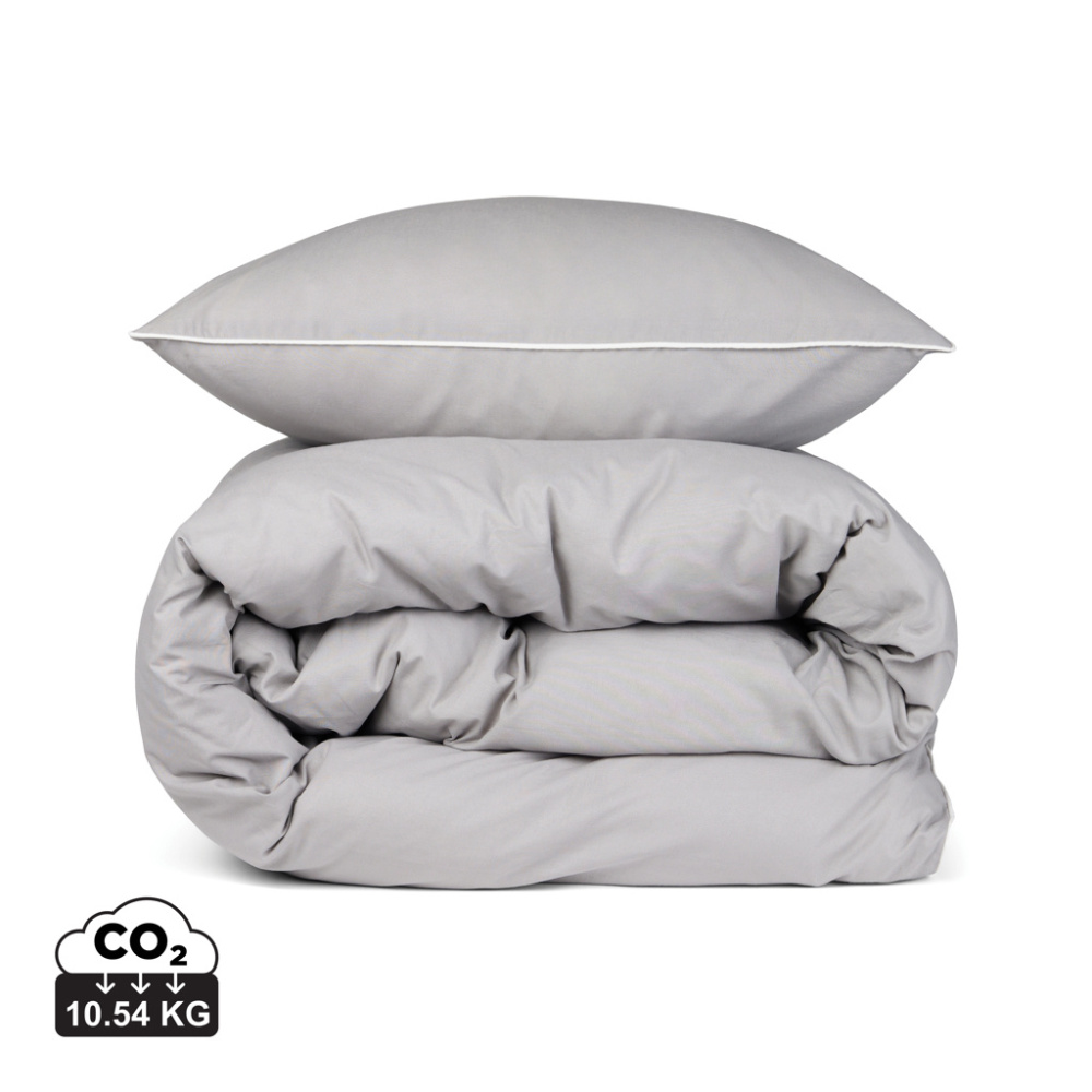 Logo trade advertising products picture of: VINGA Marston OCS organic cotton bed linen, 4 pcs set