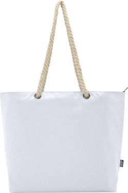 Logotrade promotional giveaway image of: Panama GRS recycled beach cooler tote bag with cord handles