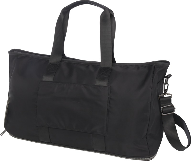 Logotrade promotional item picture of: Rhine GRS recycled expandable duffel bag 35L