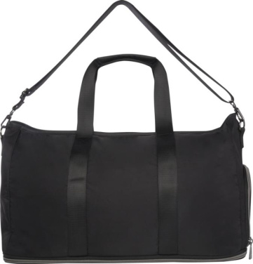 Logo trade corporate gifts image of: Rhine GRS recycled expandable duffel bag 35L