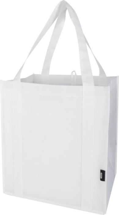 Logotrade promotional gift picture of: Liberty GRS recycled non-woven bottom board tote bag 29L
