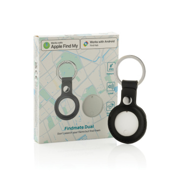 Logotrade promotional gift picture of: Findmate Dual RCS recycled plastic item finder IPX 5