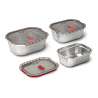 Logotrade promotional gift picture of: Black+Blum Mealprep Box 3pcs Set Small, Medium, Large