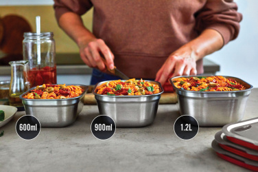 Logo trade promotional items picture of: Black+Blum Mealprep Box 3pcs Set Small, Medium, Large