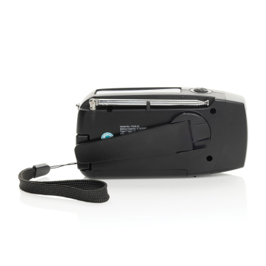 Logotrade promotional merchandise picture of: RescueWave RCS recycled plastic emergency radio