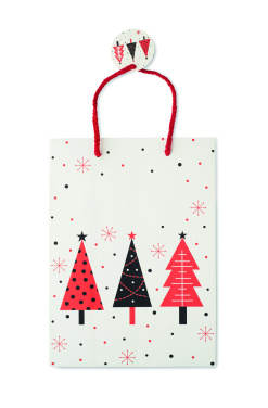Logo trade business gifts image of: Gift paper bag medium