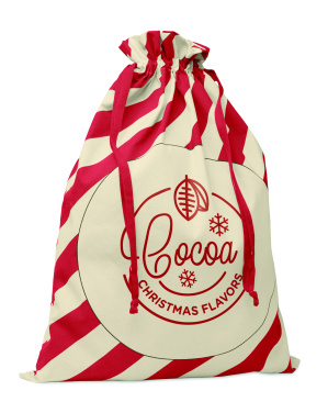 Logo trade promotional merchandise photo of: Large Santa cotton bag