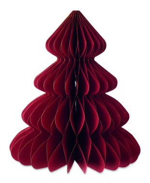 Logo trade advertising products picture of: Paper Xmas tree decoration