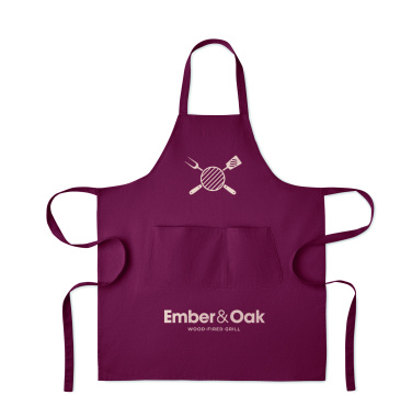 Logotrade promotional giveaway picture of: Organic cotton apron 240 gr/m²