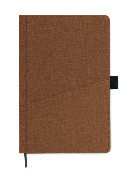 Logotrade promotional merchandise image of: A5 notebook PU front pocket