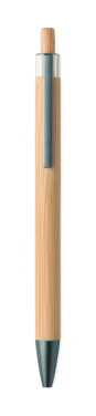 Logotrade promotional gifts photo of: Push button bamboo pen