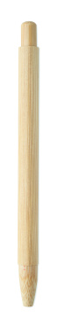 Logotrade promotional products photo of: Bamboo automatic ball pen