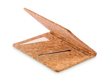 Logo trade promotional giveaways image of: Cork passport holder
