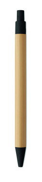 Logotrade promotional gifts photo of: Push button ball pen in bamboo