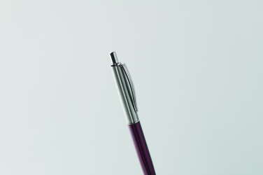 Logo trade advertising product photo of: Push button pen in box
