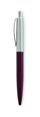 Logo trade promotional gifts image of: Push button pen in box