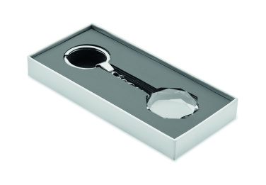 Logotrade promotional products photo of: Glass round award key ring