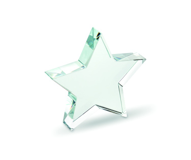 Logotrade promotional merchandise picture of: Glass star award