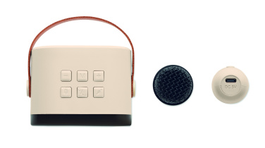 Logo trade promotional gift photo of: Karaoke set speaker