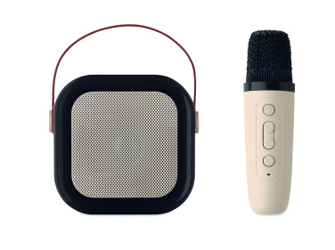 Logo trade advertising products image of: Karaoke set speaker