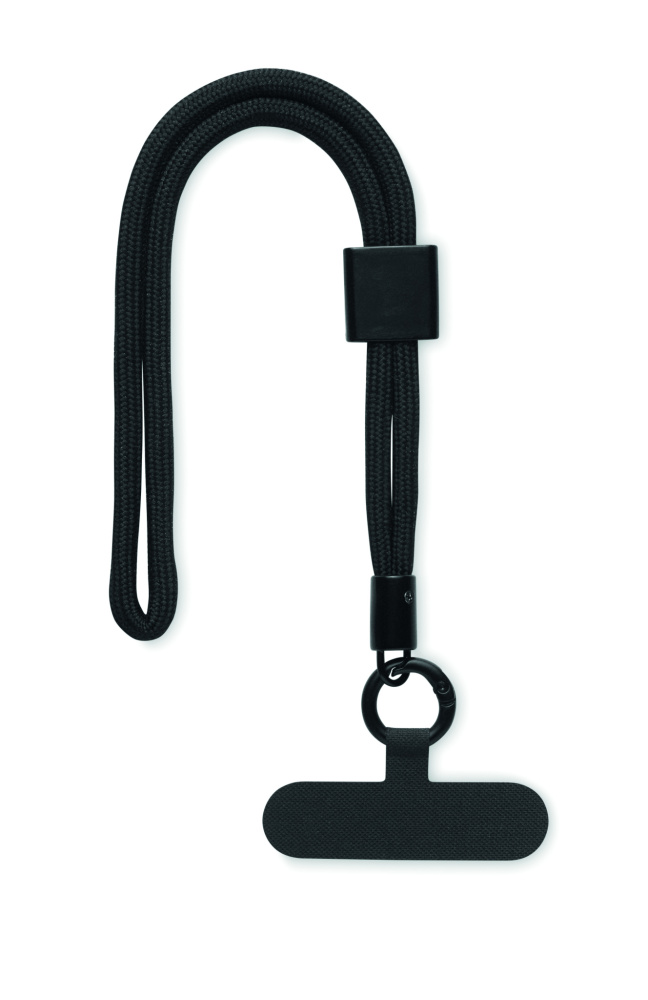 Logo trade promotional merchandise image of: RPET phone wrist cord