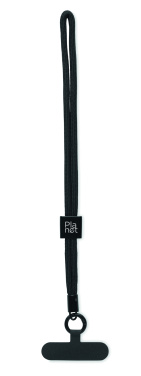 Logotrade promotional gift picture of: RPET phone wrist cord
