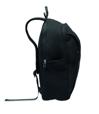 Logo trade promotional items picture of: 15" soft PU laptop backpack