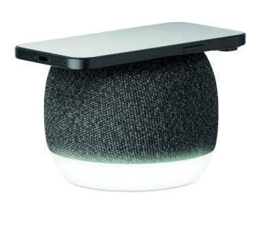 Logo trade advertising products image of: 15W wireless charger speaker