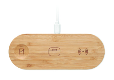 Logotrade advertising products photo of: 3 in 1 15W wireless charger