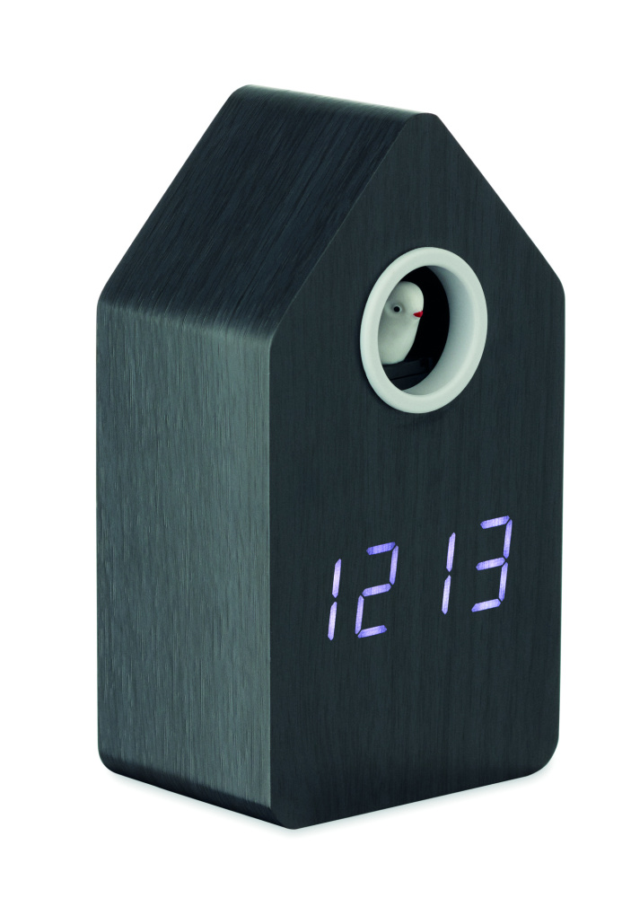 Logotrade advertising product image of: MDF cuckoo alarm clock