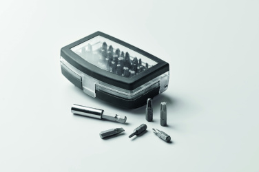 Logo trade advertising products image of: 32 pcs screwdriver bit set