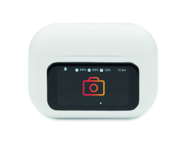 Logo trade business gifts image of: ABS TWS earbuds