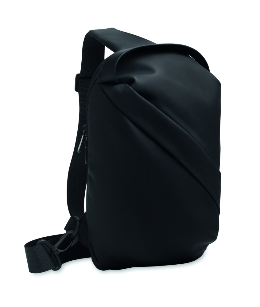 Logo trade promotional gift photo of: Cross chest bag in soft PU