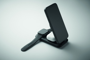 Logotrade corporate gift picture of: 3 in 1 wireless charger 15W