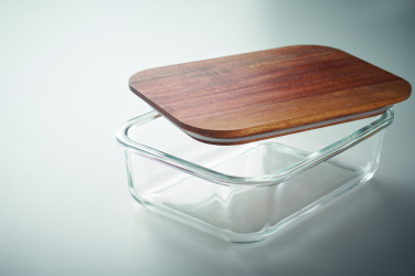 Logo trade business gift photo of: Glass lunch box 800ml