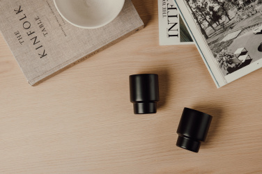 Logo trade promotional products image of: VINGA Nagano RCS  recycled SS mugs, set of 2